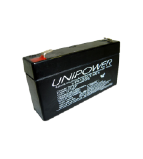 BATERIA VRLA 6 VOLTS 1.3 Ah - MODELO UP613